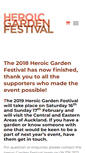 Mobile Screenshot of heroicgardens.org.nz
